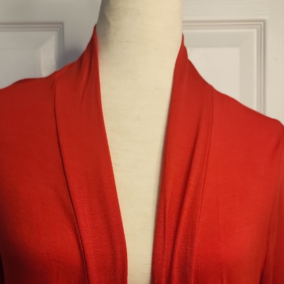 Long Cardigan Active USA Bold Red - Picture 6 of 13